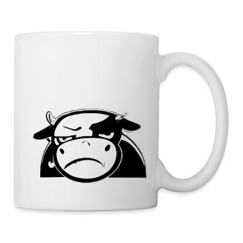 Dub the grumpy cow - Mug - white - Right
