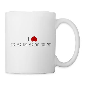 Je déteste Dorothy - Mug blanc - blanc - Droite