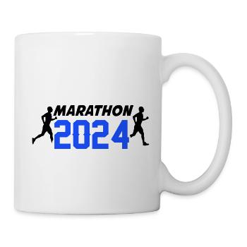 Marathon 2024 - Tasse - Weiß - Rechts