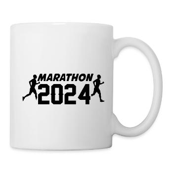 marathon 2024 - Tasse - Weiß - Rechts