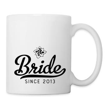 Bride since 2013 - Mug - white - Right