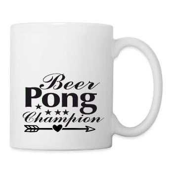 Beer Pong Champion - Mug - white - Right