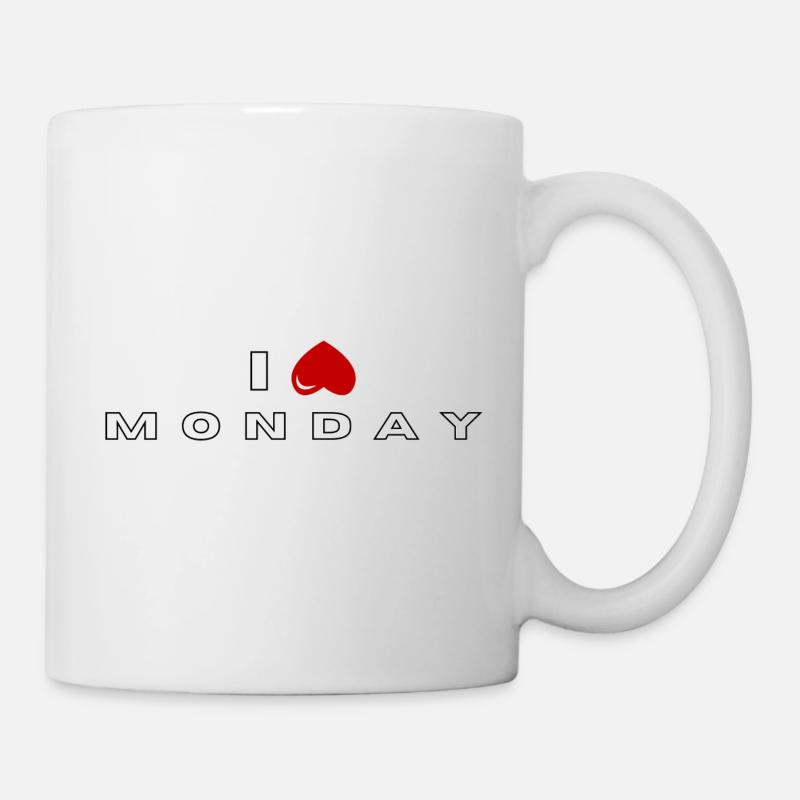 I hate Monday - Mug - white