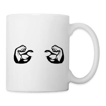 Muscles biceps 2 - Mug - white - Right