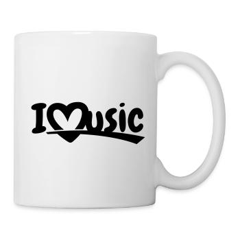 I love music - Mug - white - Right