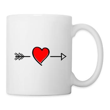 heart - Tasse - Weiß - Rechts