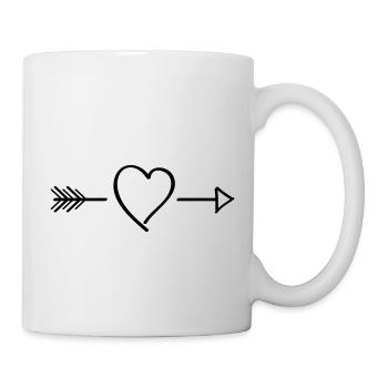 heart - Tasse - Weiß - Rechts