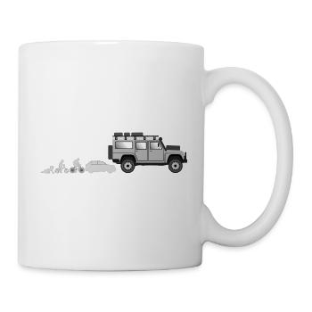 Évolution Landi 2 - Mug blanc - blanc - Droite