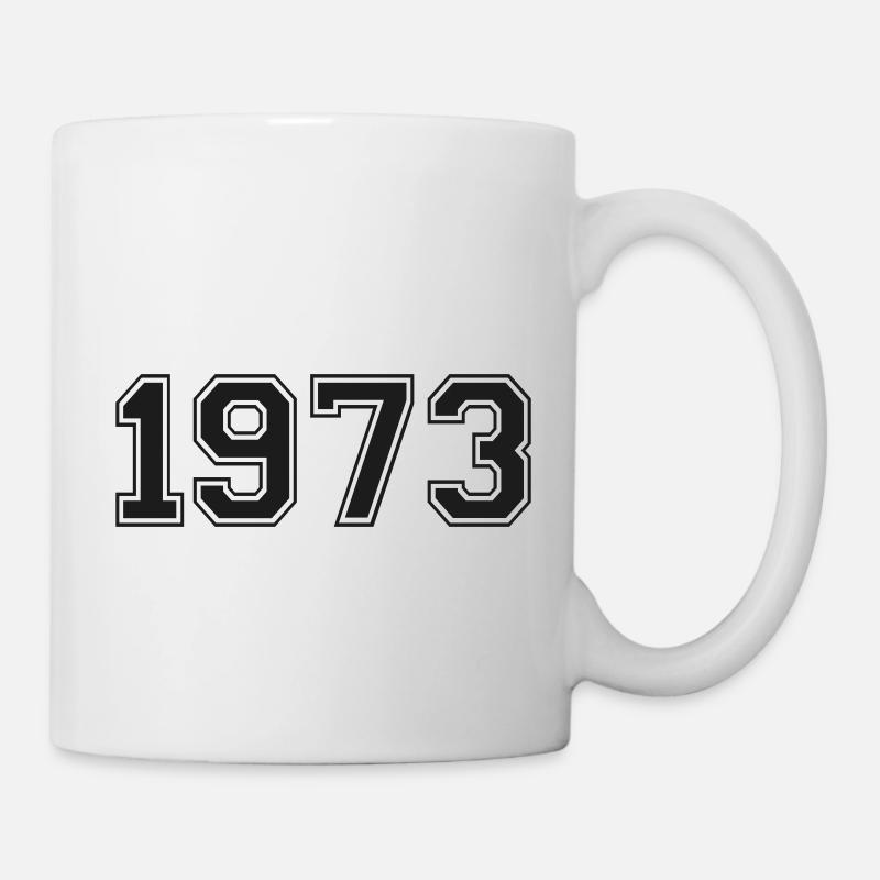 1973 - Mug blanc - blanc