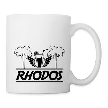rhodos - Tasse - Weiß - Rechts