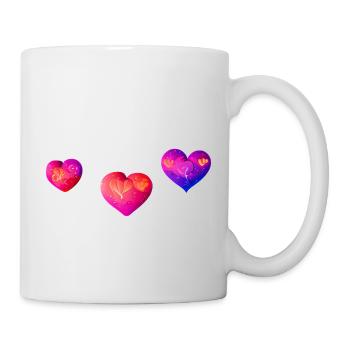 Saint-Valentin Engagement amoureux Fête des mères Mariage - Mug blanc - blanc - Droite