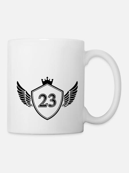 wappen 23 - Tasse - Weiß