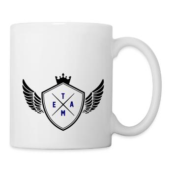 wappen team - Tasse - Weiß - Rechts