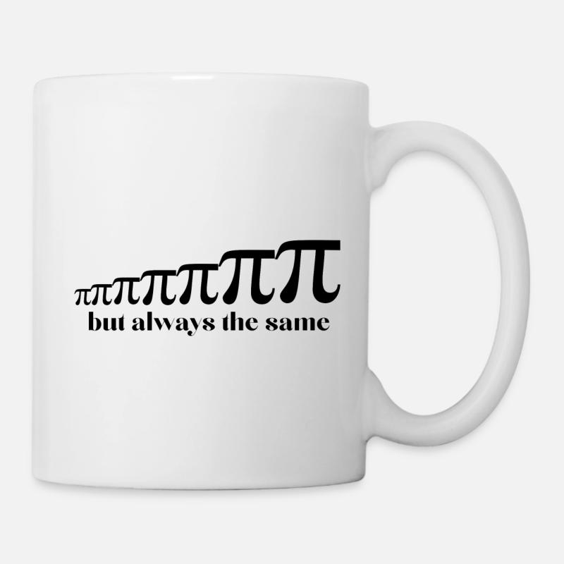 Entwicklung der PI-Zahl - Tasse - Weiß