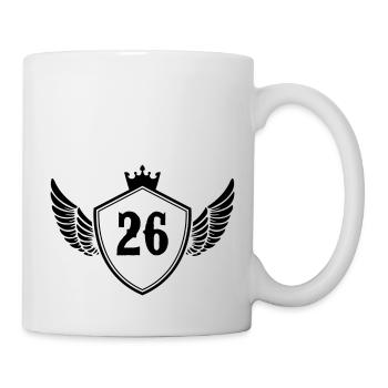 Armoiries 26 - Mug blanc - blanc - Droite