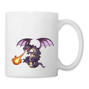 Angry Dragon - Mug - white - Right