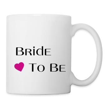 Braut in spe - Tasse - Weiß - Rechts