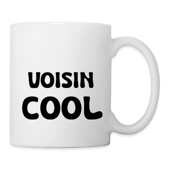 voisin cool - Mug blanc - blanc - Droite