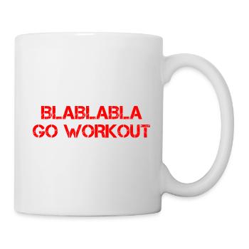 Blablabla Go Workout 4 - Mug - white - Right