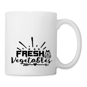 Fresh Vegetables - Mug - white - Right