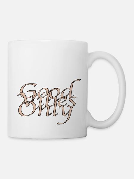 Good Vibes Only - Mug - white