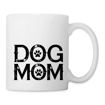 Chien Hund - Mug blanc - blanc - Droite