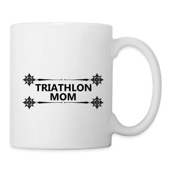 Triathlon Swim Bike Run Marathon - Tasse - Weiß - Rechts