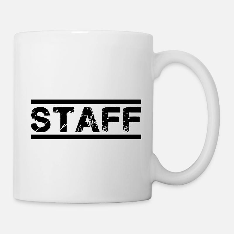 staff - Tasse - Weiß