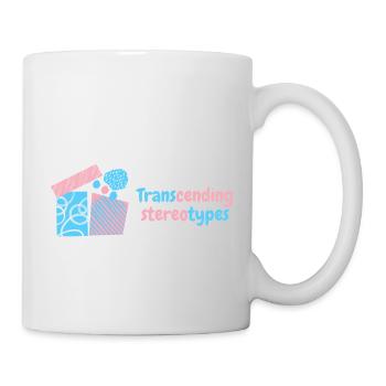 Transcending stereotypes - Trans Transgender LGBTQ - Tasse - Weiß - Rechts