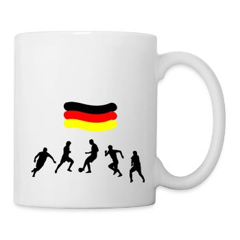 Fußball Soccer - Mug - white - Right