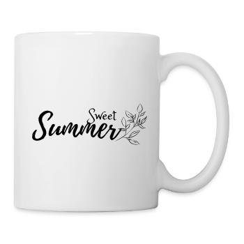 Sweet summer flower - Mug - white - Right