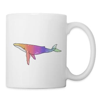 Whale Rainbow Version - Mug - white - Right