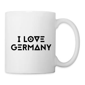 I LOVE GERMANY - Tasse - Weiß - Rechts