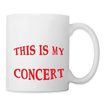 This Is My First Concert 52 - Mug - white - Right