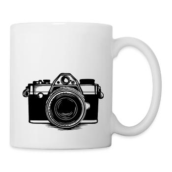 Fotograf Fotografieren Fotografie Kamera - Tasse - Weiß - Rechts