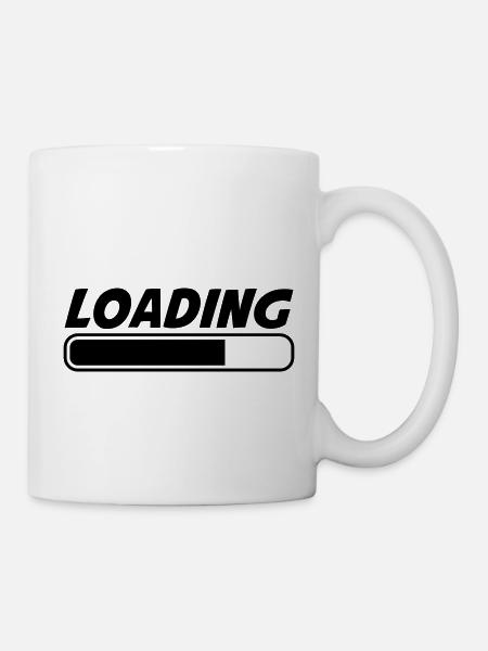 loading - Tasse - Weiß