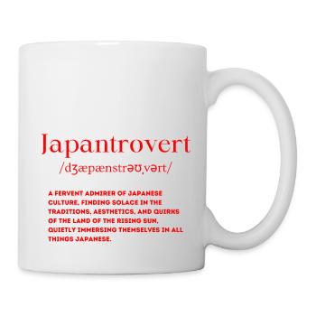 Japantrovert Définition Japan Lovers - Mug blanc - blanc - Droite