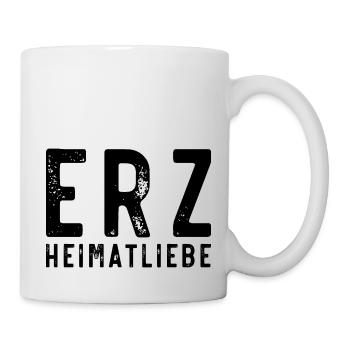 Erzgebirge Erz Heimatliebe - Tasse - Weiß - Rechts
