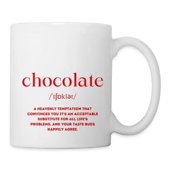 Chocolate Definition - Mug - white - Right