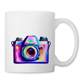Photographer Funny Photographing Camera Photographers - Mug - white - Right