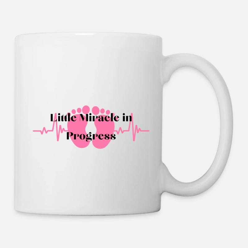 Petit miracle en cours - Mug blanc - blanc