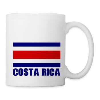 Costa Rica Flag - Mug - white - Right
