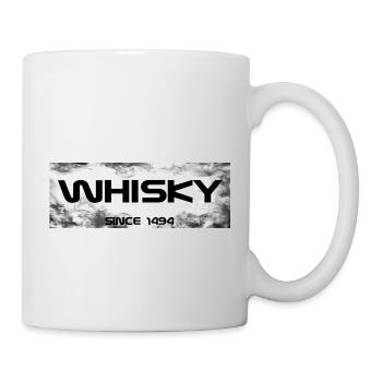 Whisky depuis - Mug blanc - blanc - Droite