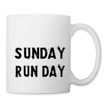 Triathlon Marathon Natation Bike Run - Mug blanc - blanc - Droite