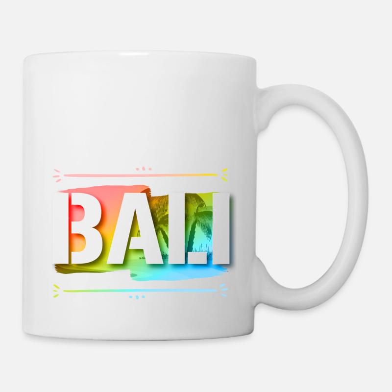 Bali - Mug blanc - blanc