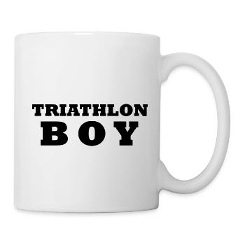 Triathlon Marathon Natation Bike Run - Mug blanc - blanc - Droite