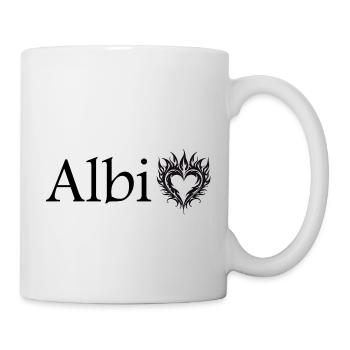 Albi - mein Herz - Tasse - Weiß - Rechts