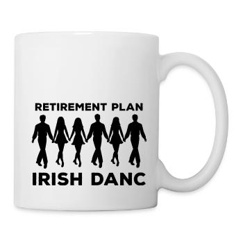 Danse Musique de danse - Mug blanc - blanc - Droite