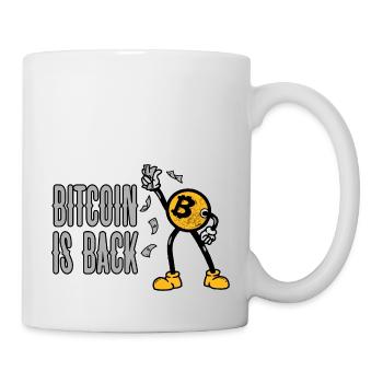 Bitcoin est de retour 4 - Mug blanc - blanc - Droite