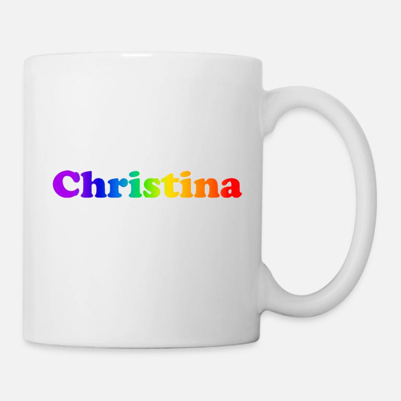 Christina - Mug - white